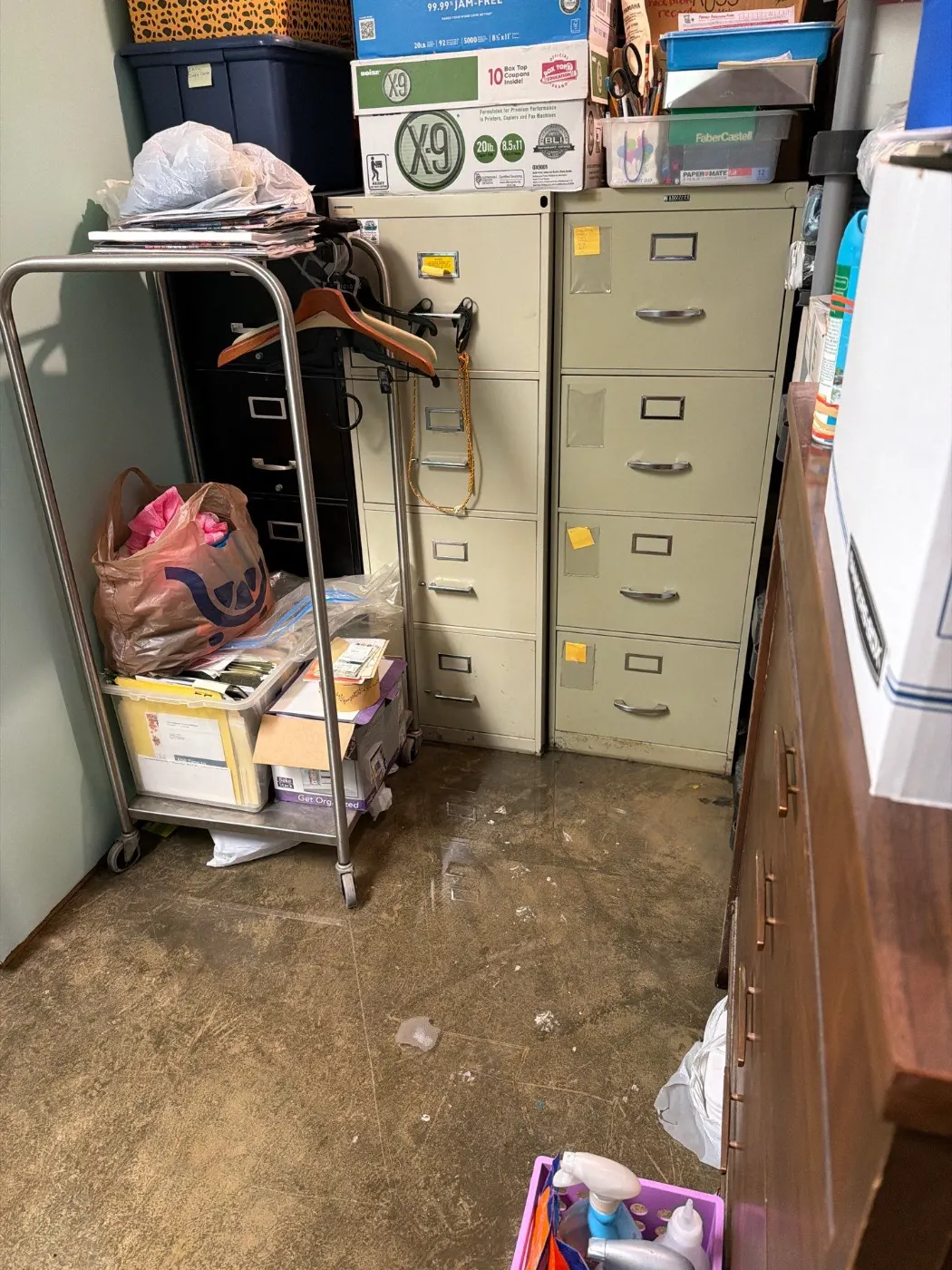 After-hours dry-out at Butler-Tarkington commercial property